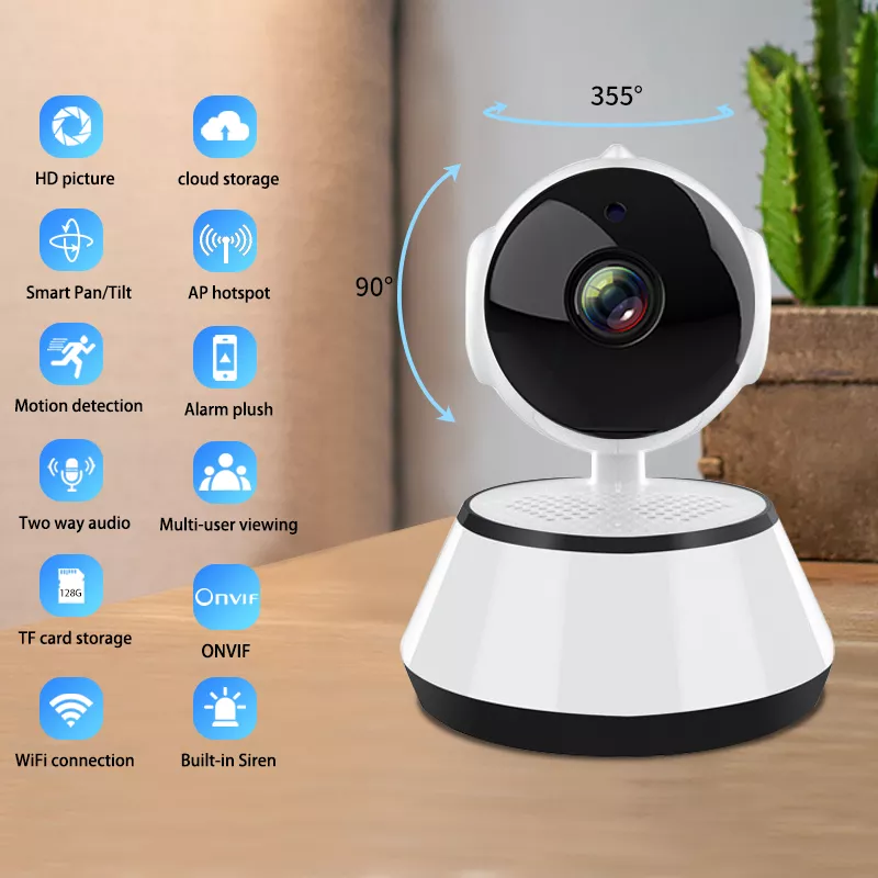WiFi Smart CCTV HD Camera | Two Ways Audio | Live View