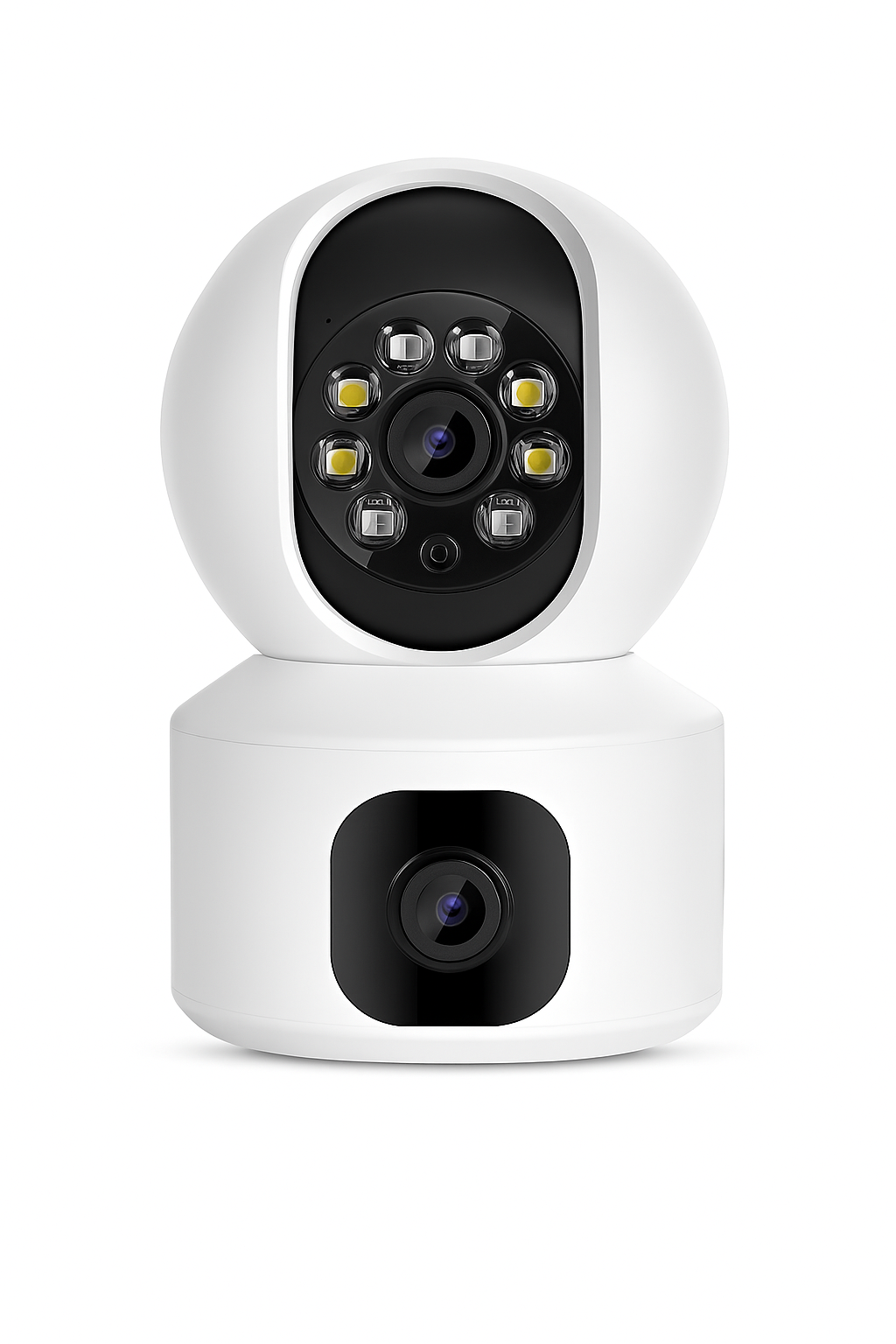 Double Lens HD WiFi CCTV Smart Camera | 360° Security | Type-C