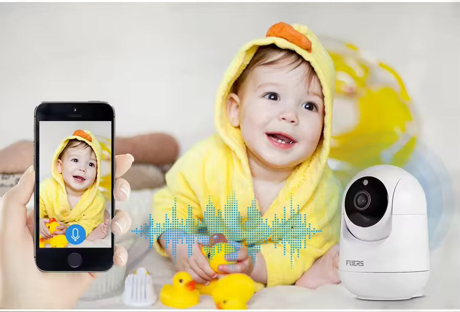 4K Indoor Smart WiFi Security Camera | Home Surveillance & Motion Detection