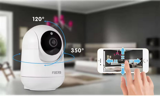 4K Indoor Smart WiFi Security Camera | Home Surveillance & Motion Detection