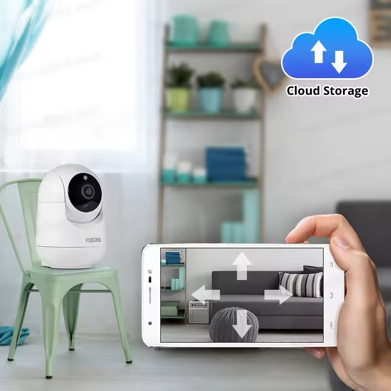4K Indoor Smart WiFi Security Camera | Home Surveillance & Motion Detection