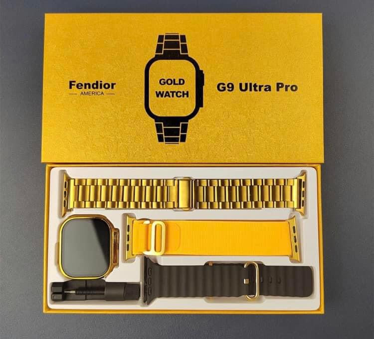 FENDIOR AMERICAN G9 ULTRA MAX GOLD EDITION APPLE WATCH ULTRA 49mm