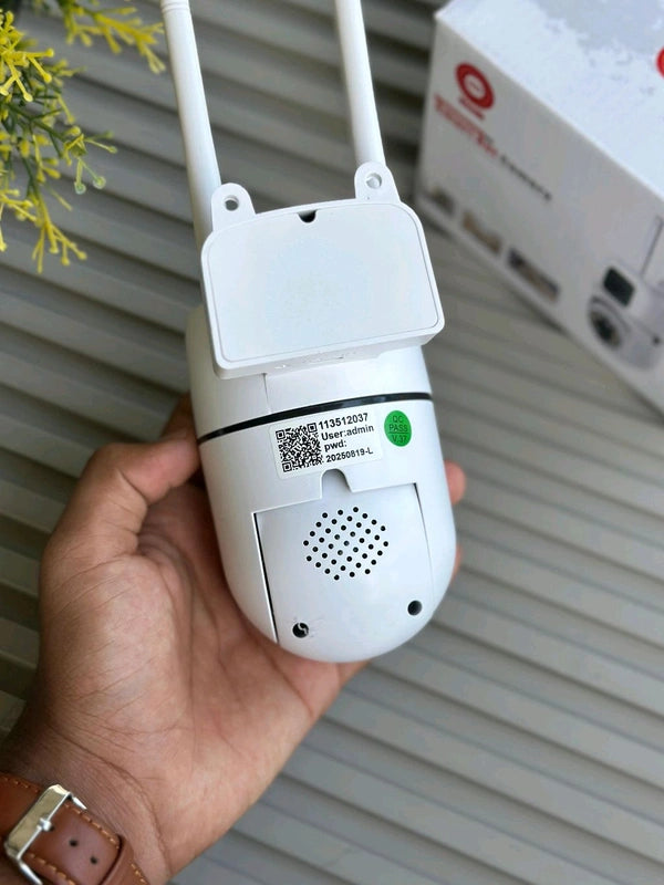 4MP 4K Dual Lens WiFi Smart CCTV Camera - WATERPROOF