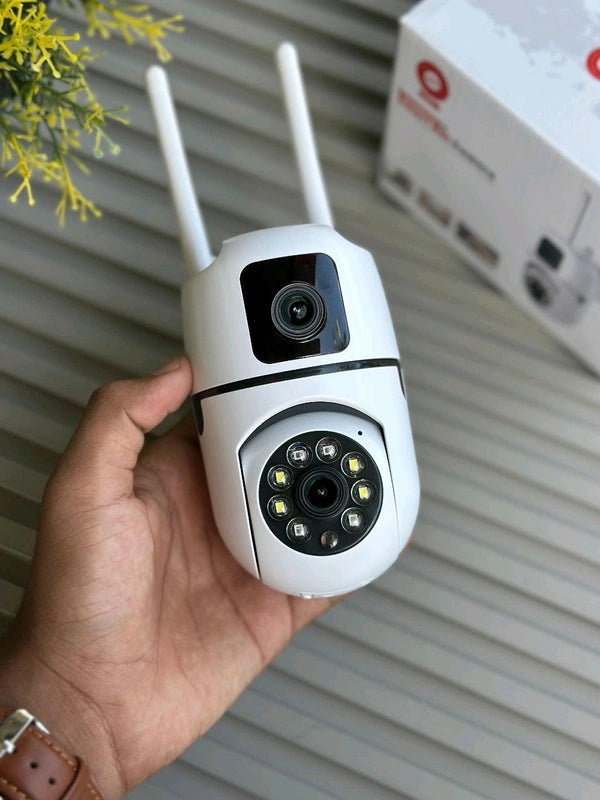 4MP 4K Dual Lens WiFi Smart CCTV Camera - WATERPROOF