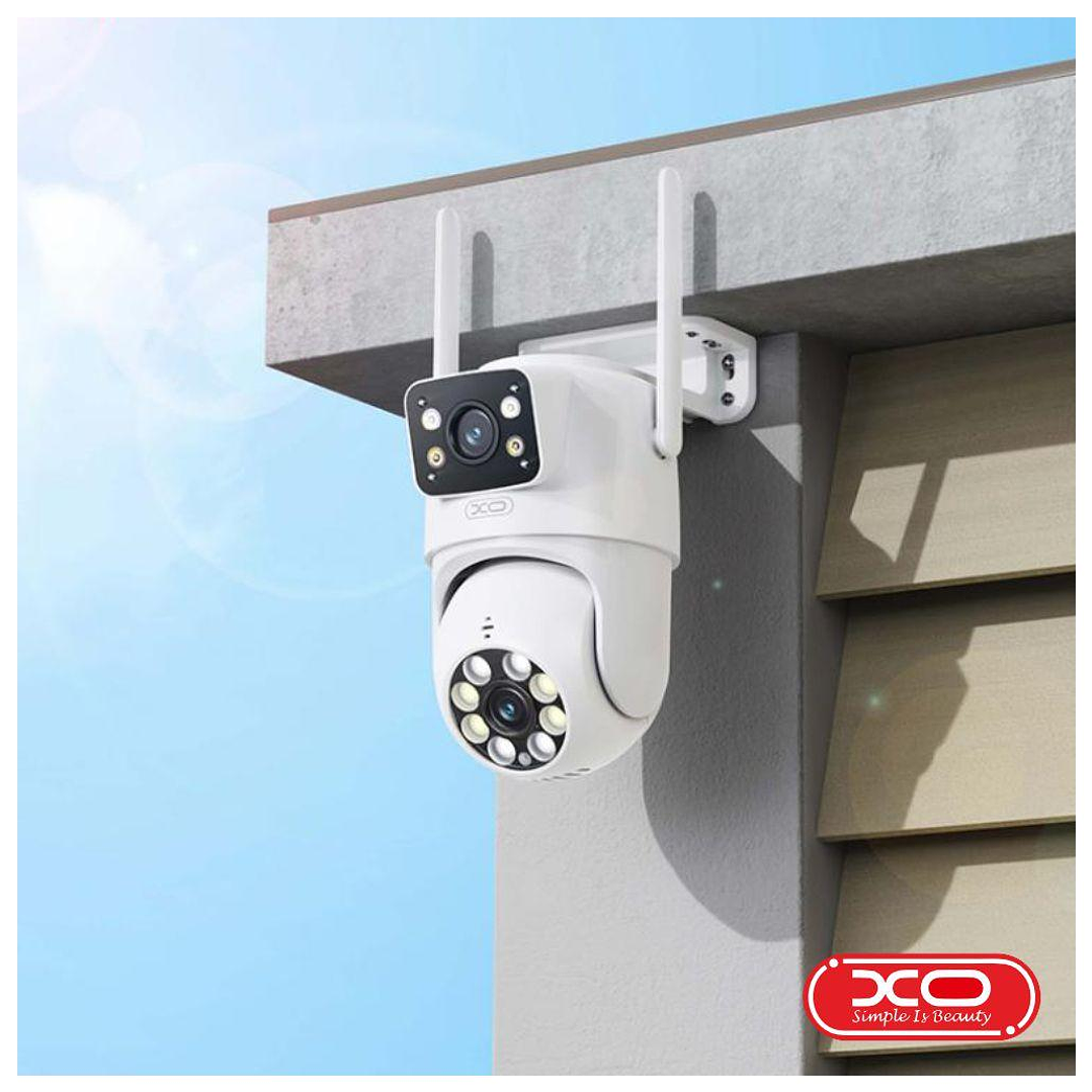6MP HD PTZ OUTDOOR WIFI CCTV DOUBLE LENZ CAMERA 360 SECURITY