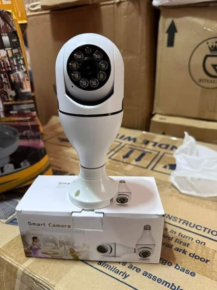 CCTV BULB CAMERA HD WiFi | NIGHT VISION 1080P | WIRELESS HD CAMERA