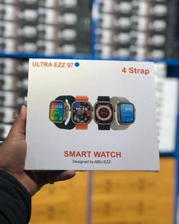 ULTRA 9 WITH 4 STRAPS | APPLE SMART WATCH | BT CALLING 4in1