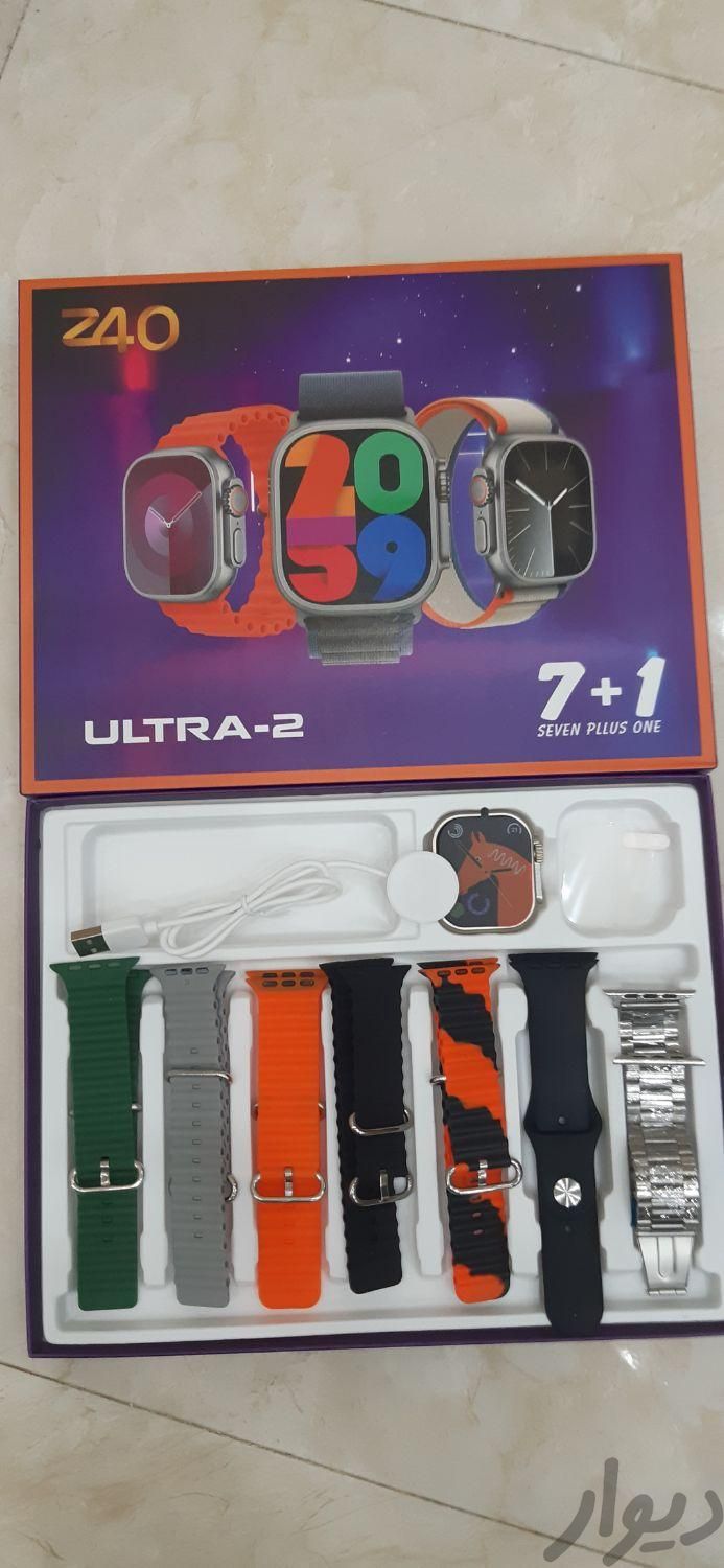 APPLE SMART WATCH Z40 ULTRA | 7 STRAPS | 7in1 | BT CALIING WATCH 49MM | FREE PROTECTOR INSIDE