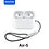 Haino Teko Germany AIR-5 Wireless In Ear Bluetooth Earphone, Free Silicon Cover With Hook, Original German Quality Compatible with IOS And Android Devices, White